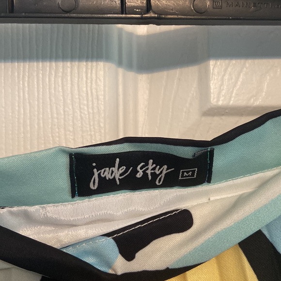 House of Jade Sky Pleated Midi Skirt Medium - Picture 3 of 4